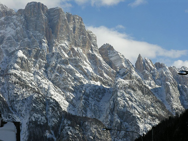 I monti attorno al lago