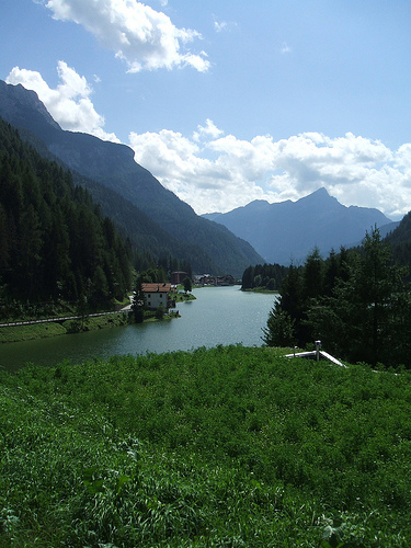 Il lago di Alleghe