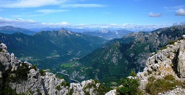 Dall'alto delle montagne