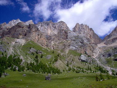 Panoramica della valle