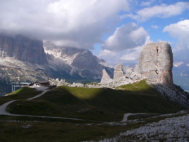 Una bellissima veduta della valle