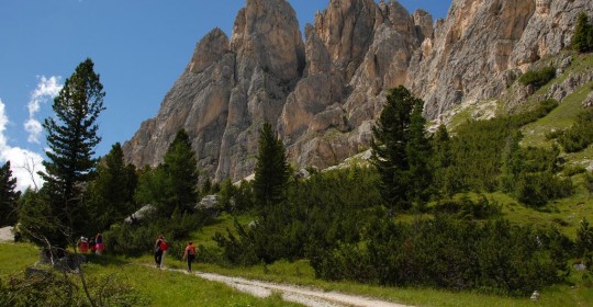 Il caldo Ferragosto sulle Dolomiti