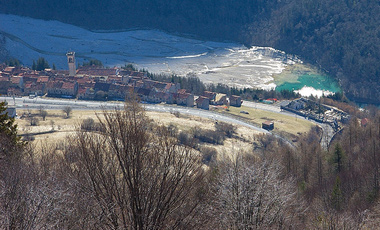 Uno dei borghi del Cadore