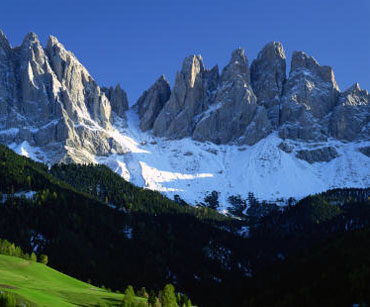 fine anno sulle Dolomiti