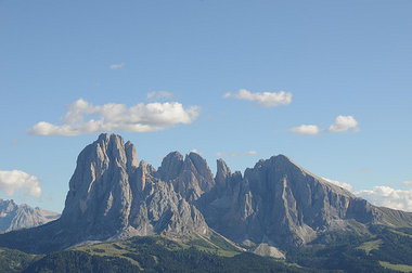 Vista delle Dolomiti