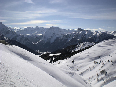Le Dolomiti in inverno