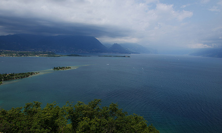 La vista sul Lago