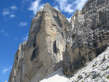 La parete Nord del Monte Civetta
